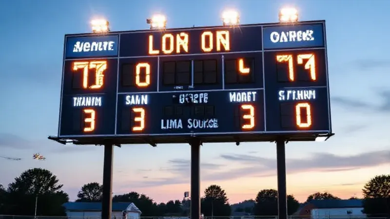 Ottawa-Glandorf Downs Bath, Stays 7-0 | Lima, Allen Co. OH