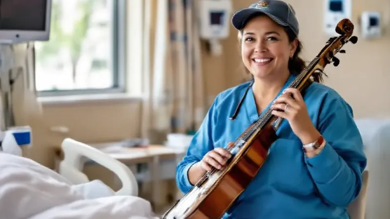 Volunteer Musicians Bring Comfort to Hospital Patients