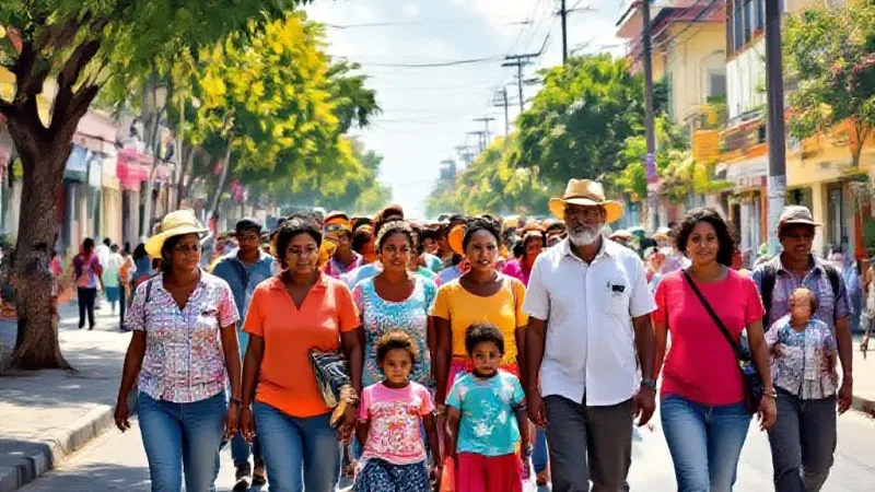 Springfield, Ohio Haitians March to Columbus: End